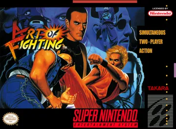 Art of Fighting (USA) box cover front